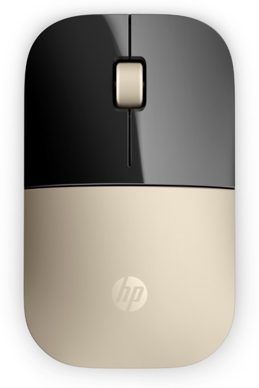 HP Z3700 Wireless Optical Mouse(USB, Gold)