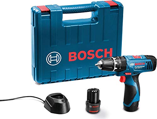 Bosch GSB 120LI Plastic Cordless Impact Drill Kit (Blue)