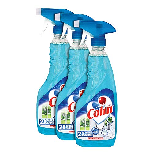 Colin Glass and Household Cleaner with Shine Boosters Refill, Regular – 1L