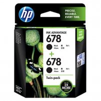 HP 678 2-Pack Black Ink Advantage Cartridges