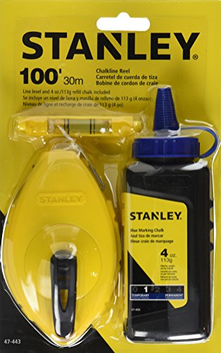 STANLEY STHT47443-8 White/Blue Chalk and Line