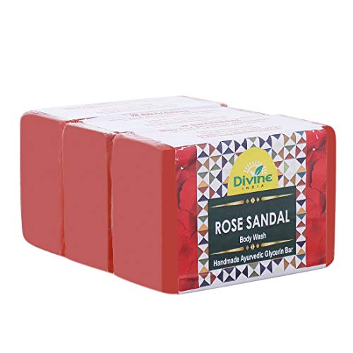 Divine India Rose Sandal Soap – 125 Gm