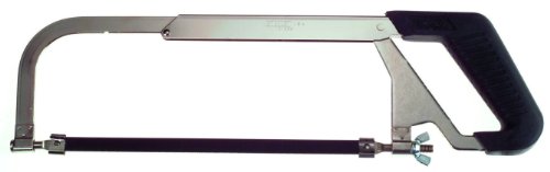 STANLEY 15-265-23 Rubber Grip Hacksaw with Adjustable frame (Black)