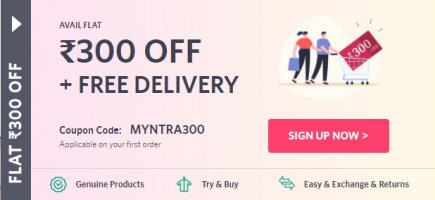 myntra new user offer