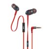 boAt Bassheads 225 in Ear Wired Earphones with Mic(Raging Red Indi)