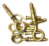 Divya Enterprises Closed Round Hook Anchor Bolt Fasteners for Wall Concrete, Hanging (M-12, 5)