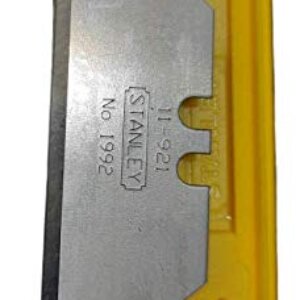 Stanley Heavy Duty Blade of Length 19mm.Pack of 10pcs Blades, Blade which fits for Utility Knives. Ideal for Carpet and Vinyl, Replacement Blade for Knife