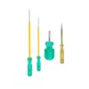 Super King Tools Screw Driver Kit Screwdriver Set + Tester with Neon Bulb & Two in One Screw Driver (Green and Yellow) & Two in One Stubby Screw Driver (Green and Silver)