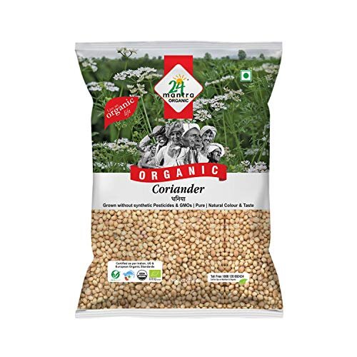 24 Mantra Organic Coriander Seed, 100g