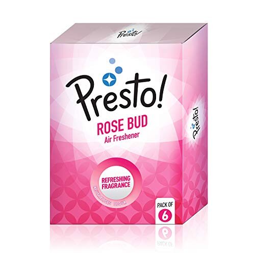Amazon Brand – Presto! Air Freshener Pocket, Rose Bud – 10 g