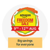 Amazon Freedom Sale started from 9th to 12th August