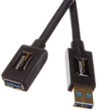 AmazonBasics USB 3.0 Extension Cable – A-Male to A-Female – 3.3 Feet (1 Meter),Black