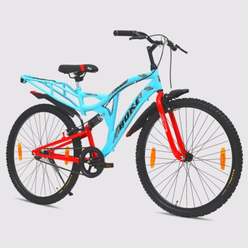 AVON Buke Draco MTB|18.5Inch Steel Frame| 26 T Hybrid Cycle/City Bike(Single Speed, Blue, Rigid)