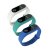 Awinner Colorful Waterproof Replacement Bands for Xiaomi Mi Band 2 Smart Miband 2nd (No Activity Tracker) (Blue,White,Cyan)