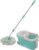 Baggiz spotzero by Milton Elite Spin Mop with Bigger Wheels & Auto Fold Handle for 360 Degree Cleaning (Aqua Green, Two Refills) Mop Set Wet & Dry Mop(Multicolor)