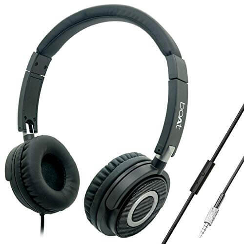 boAt Bassheads 900 Wired On Ear Headphones with Mic