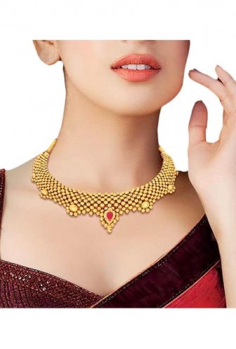 Candere by Kalyan Jewellers 22 kt Gold Necklace