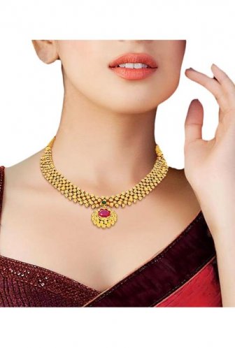 Candere by Kalyan Jewellers 22 kt Gold Necklace