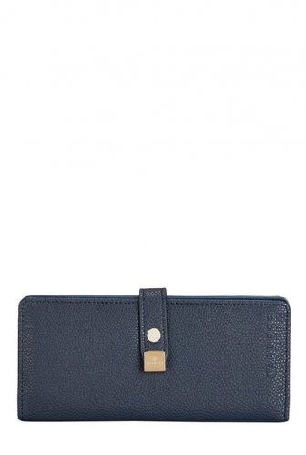 Caprese Julieta Navy Solid Bi-Fold Wallet