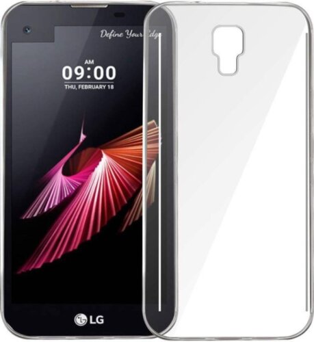CASEHUB Back Cover for LG X Screen(Transparent, Dot View)