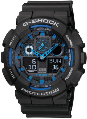 Casio G271 G-Shock ( GA-100-1A2DR ) Analog-Digital Watch  – For Men