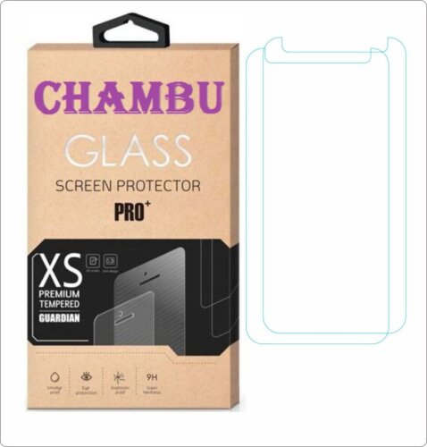 CHAMBU Tempered Glass Guard for INFOCUS M550-3D(Pack of 2)