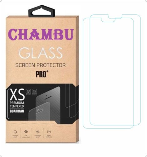 CHAMBU Tempered Glass Guard for LG G3 CAT.6(Pack of 2)