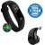 Drumstone Heart Rate Monitor Bluetooth Health Fitness Tracker Smart Band with S530 In-Ear V4.0 Headset for Android Smartphones