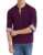 Elaborado Men’s Henley Neck Tshirt – Imperial Purple – XL – EOTR1062IP4