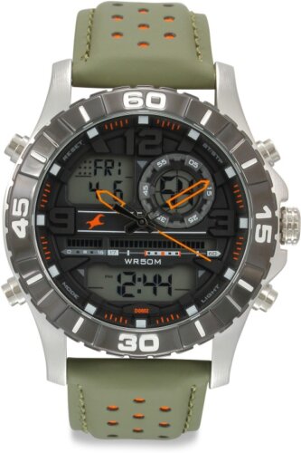 Fastrack 38035SL03 Analog-Digital Watch  – For Men