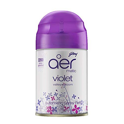 Godrej aer Matic, Automatic Air Freshener Refill Pack – Violet Valley Bloom (225 ml)