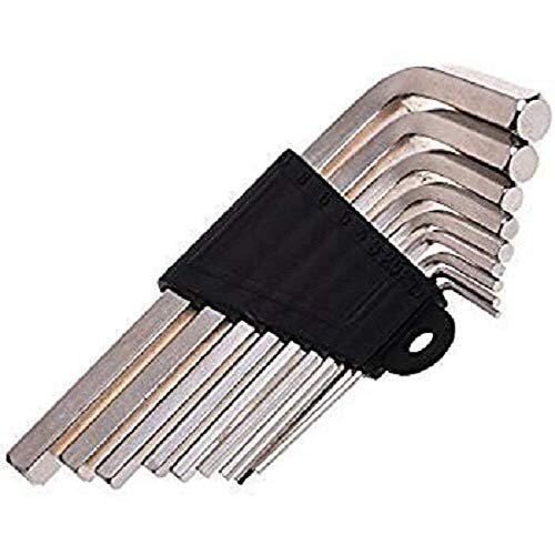 GSK Cut® Allen/Hex Key Set of 9 Pieces – From 1.5 to10 mm