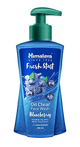 Himalaya Fresh Start Oil Clear Face Wash, Blueberry, 100ml