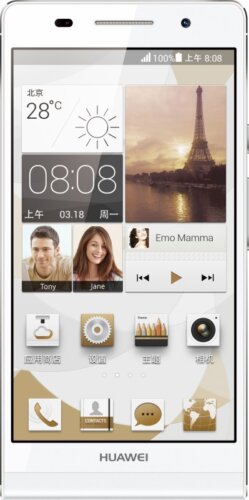 Huawei Ascend P6 (White, 8 GB)(2 GB RAM)