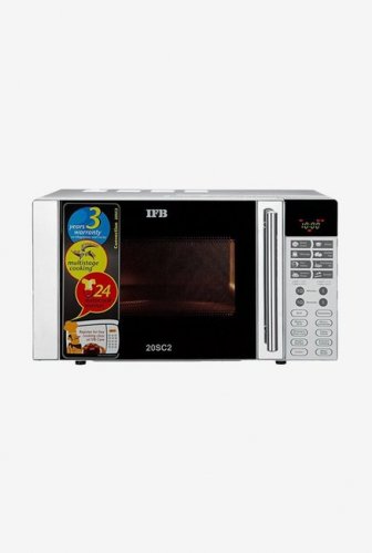 IFB 20SC2 20L Convection Microwave Oven (Silver)