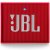 JBL GO Portable Wireless Bluetooth Speaker with Mic (Red)