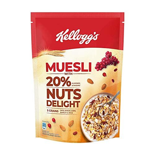 Kellogg’s Muesli with 20% Nuts Delight, 750g