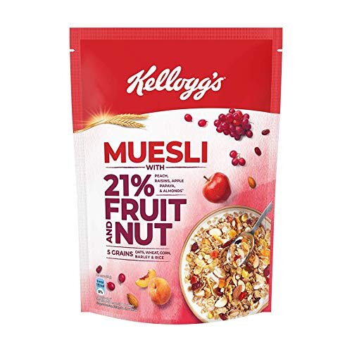 Kellogg’s Muesli with 21% Fruit and Nut, 750g