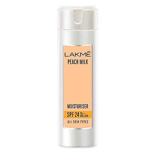 Lakmé Peach Milk Moisturizer SPF 24 PA Sunscreen Lotion, 60ml
