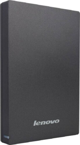 Lenovo 1 TB Wired External Hard Disk Drive(Grey)