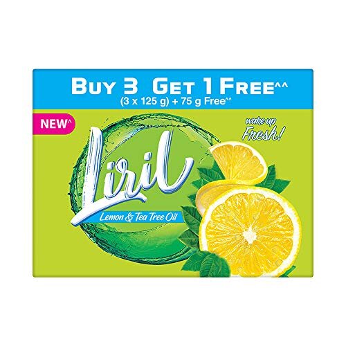Liril Lemon and Tea Tree Oil Soap, 125g
