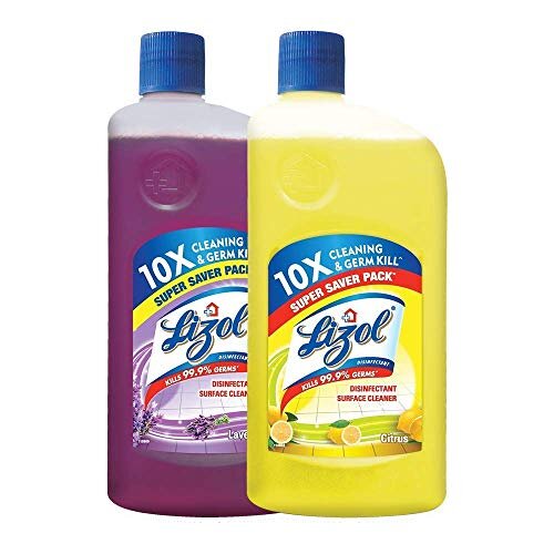 Lizol Disinfectant Surface Cleaner Lavender 975ml