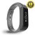 Mevofit Drive – Fitness Band and Activity Tracker Smartwatch with Water and Scratch Proof Touch Display Screen, Medium (Stone – Black)
