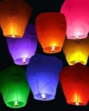 Sky Lanterns / Fire Balloon,Hot Air Balloon or Wishing Lanterns for Diwali, Christmas, Birthday Safe&Easy