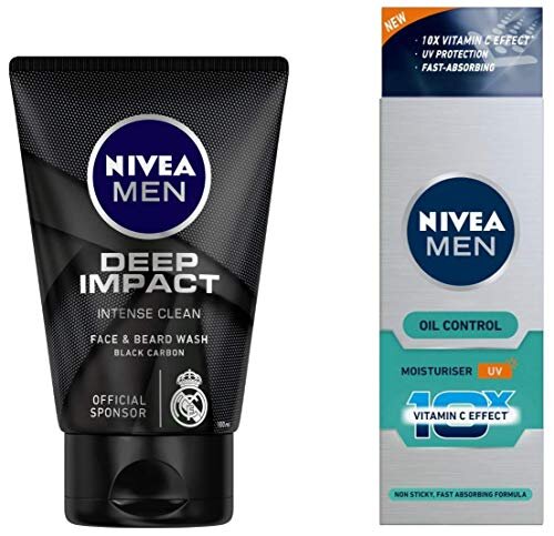 Nivea Men Face Wash, Oil Control, 50ml