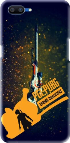 PNBEE Back Cover for Oppo K1 (2019) / R15X (2019) – PubG Gun Print Mobile Case Cover(Multicolor, Hard Case)