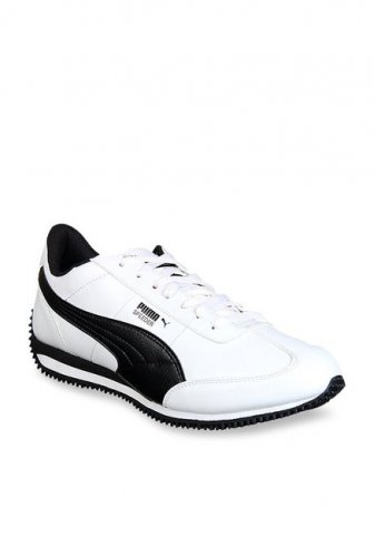 Puma Velocity IDP White & Black Running Shoes