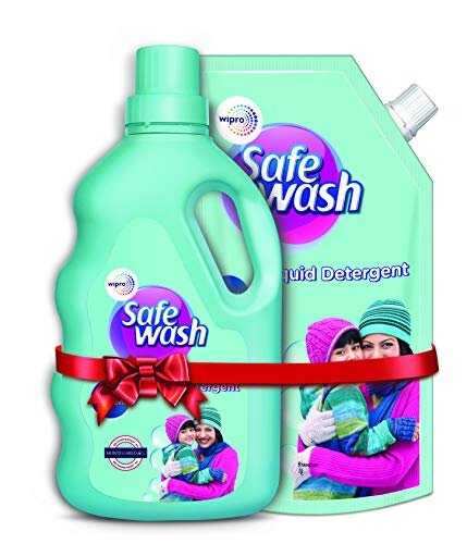 Safewash Matic Front Load Liquid Detergent by Wipro, 2L