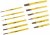 STANLEY 16-299 12 Piece Pin Punches and Cold Chisel Set (Yellow and Black)