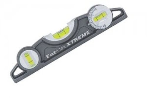 Stanley 9″ FatMax Xtreme 180 Degree Adjustable Torpedo Level (Magnetic) 43-609
